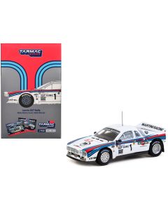 1983 Lancia 037 Rally #1 Walter Rohrl Diecast Model Car 1/64 Tarmac Works
