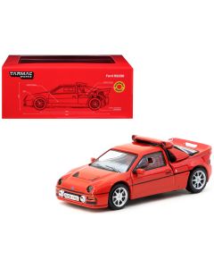 2023 Ford RS200 Red 1/64 Diecast Model Car - Hobby64 Series by Tarmac Works