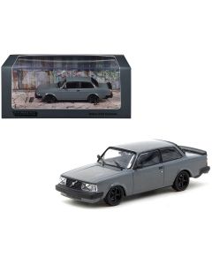 2023 Volvo 242 Custom Gray Road64 1/64 Diecast Model Car Tarmac Works